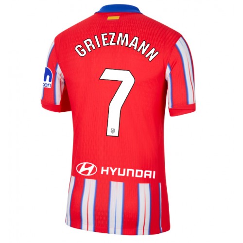 Fotbalové Dres Atletico Madrid Antoine Griezmann #7 Domácí 2024-25 Krátký Rukáv